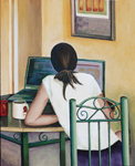 Girl at Computer