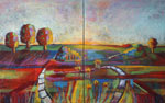 Sunrise diptych